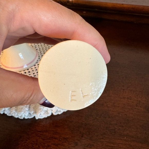 🦃 3/$12 🌲 till 12/18 🌲 1981 F.T.D.A. VASE and with the initials of E.L. Vase - Picture 5 of 10